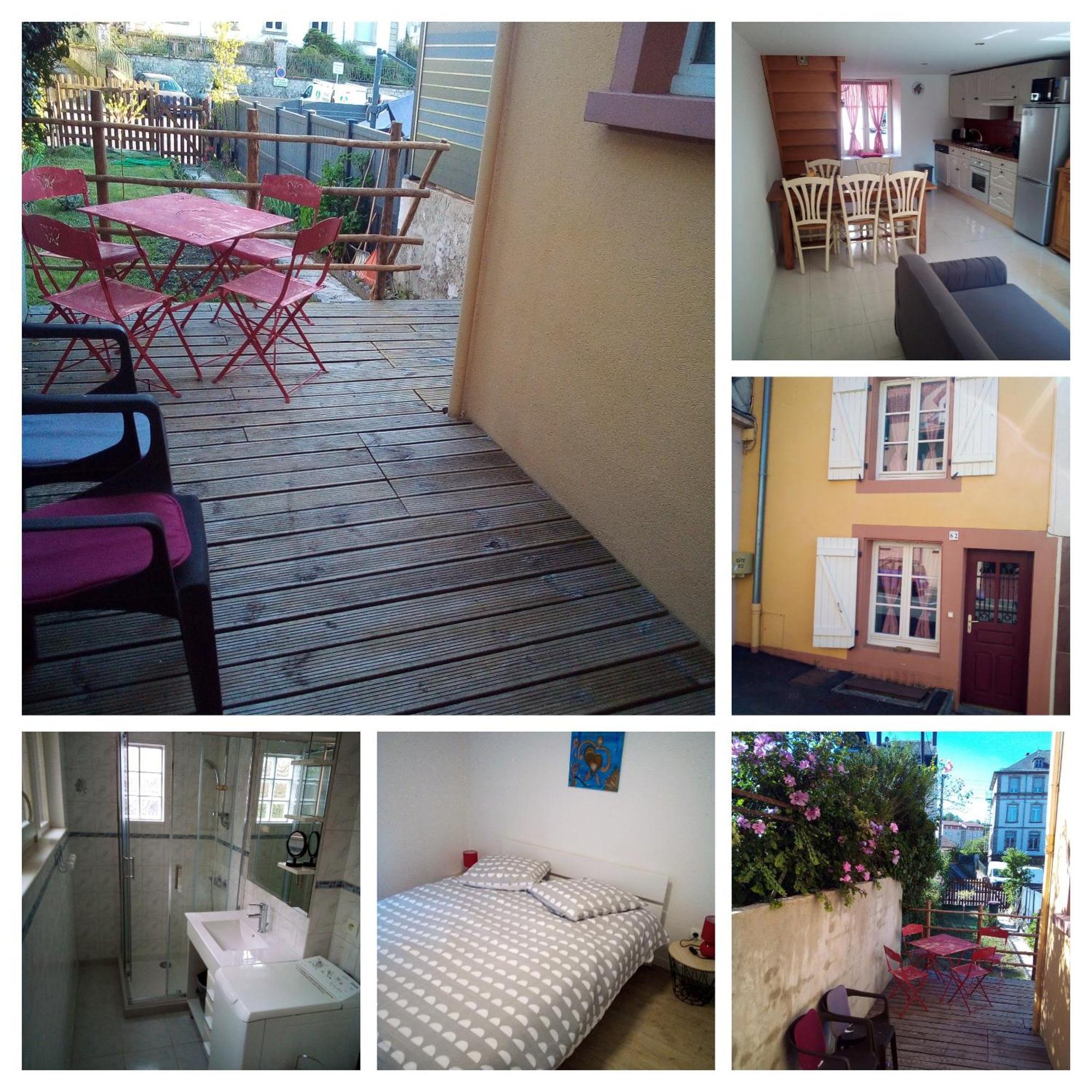 L'Oasis Maisonnette Centre Ville 3 Chambres Terrasse Espace Vert Prive Parc Sainte Croix Center Parc 20 Minutes Sarrebourg Extérieur photo